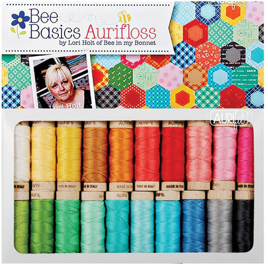 Bee Basics Aurifloss Set Lori Holt of Bee in my Bonnett