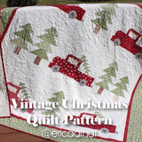 Vintage Christmas Quilt Kit - Pattern by Erica Arndt  (Pattern Purchased Separately)