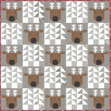 Reindeer X-ing Quilt Kit by Lella Boutique for Moda (paper pattern sold separately)