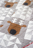 Reindeer X-ing Quilt Kit by Lella Boutique for Moda (paper pattern sold separately)