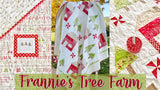 Frannie’s Tree Farm Quilt Kit - (Pattern by Erica Arndt sold separately) Large Floral Outer Border in Cream/Taupe