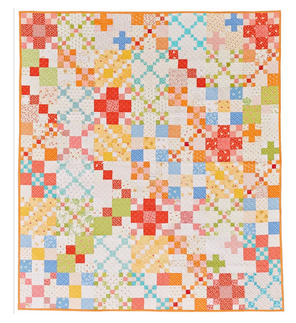 Scrappy Celebration Kit - pattern purchased directly from American Patchwork Website or Magazine